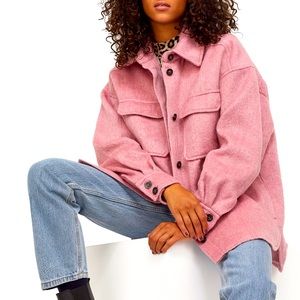 ROSE/PINK SHACKET NWOT